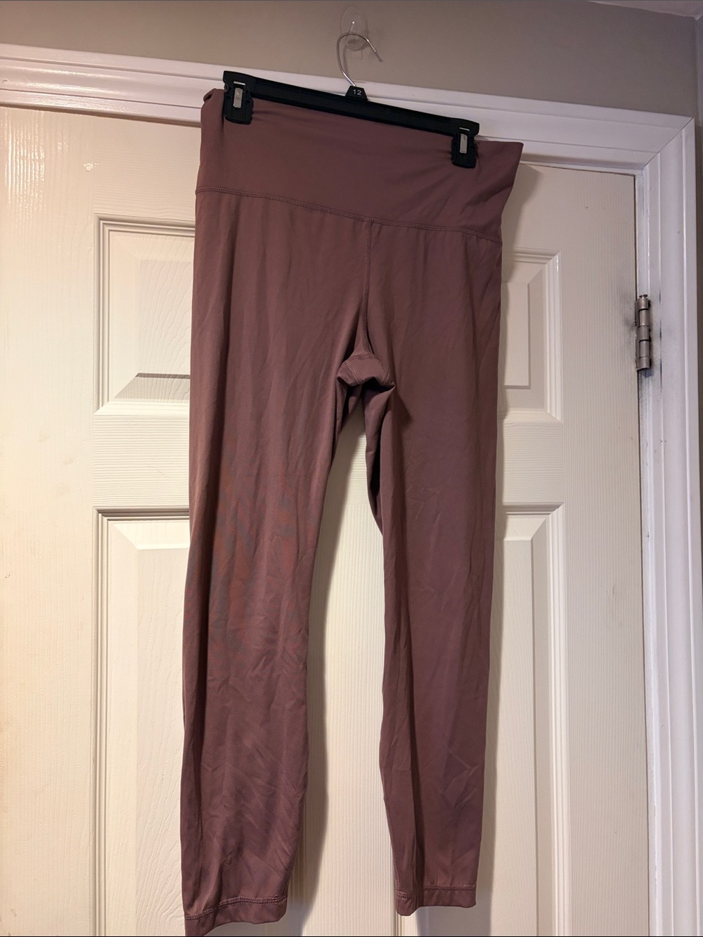 Yogalicious Lux High-Waist Leggings in Mauve XL